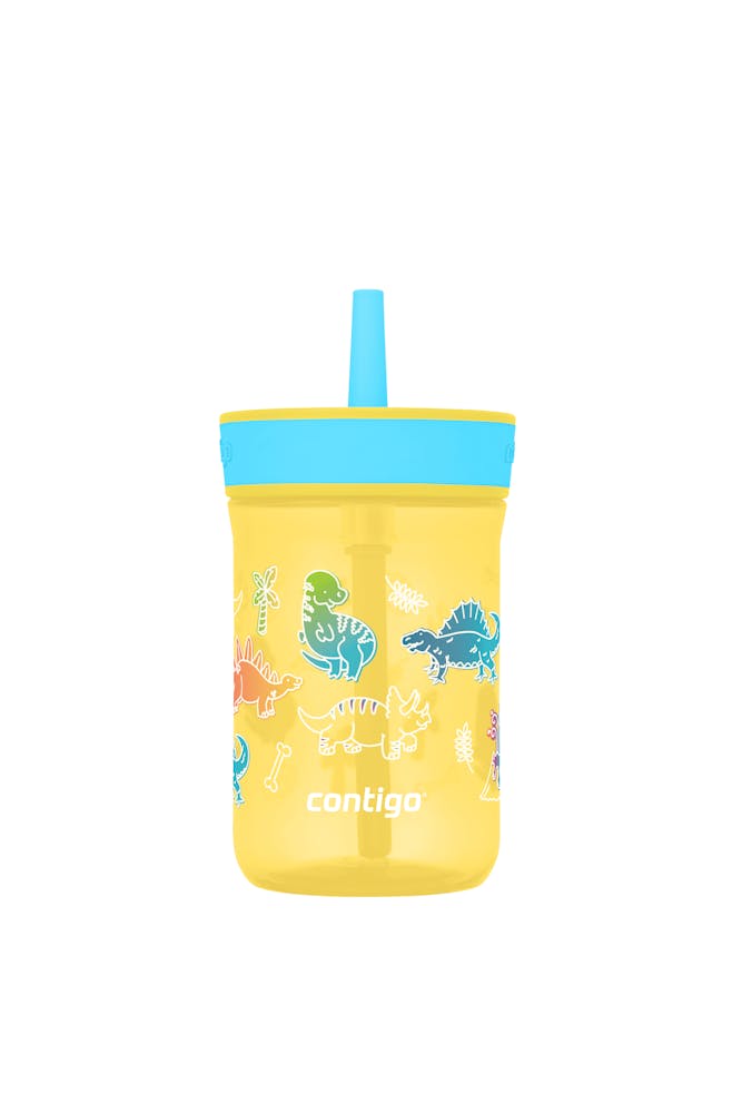 Kids’ Leighton Straw Tumbler with Spill-Proof Leak-Proof Lid, 14oz R1