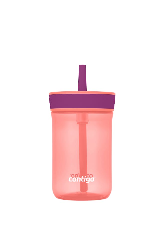 Kids’ Leighton Straw Tumbler with Spill-Proof Leak-Proof Lid, 14oz R1