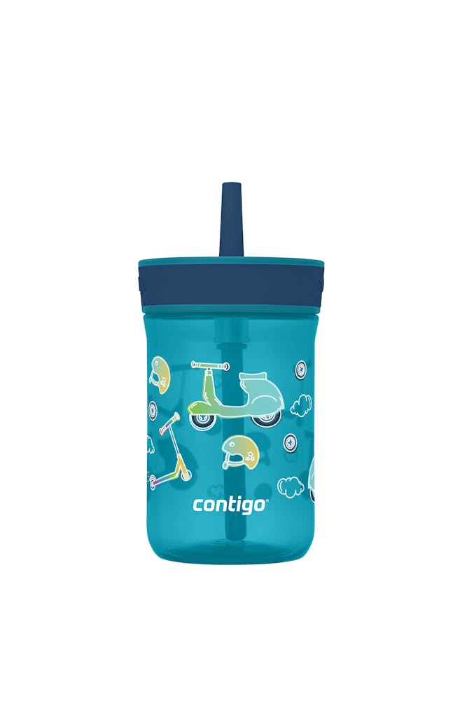 Kids’ Leighton Straw Tumbler with Spill-Proof Leak-Proof Lid, 14oz R1