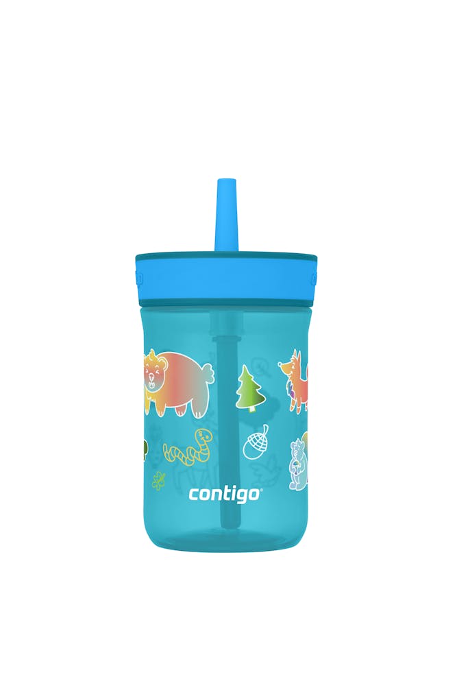 Kids’ Leighton Straw Tumbler with Spill-Proof Leak-Proof Lid, 14oz R1
