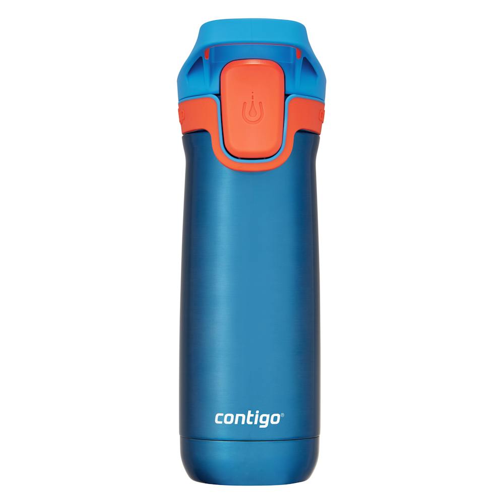 Kids’ Casey Stainless Steel Water Bottle with Spill-Proof Leak-Proof Lid, 13oz T0