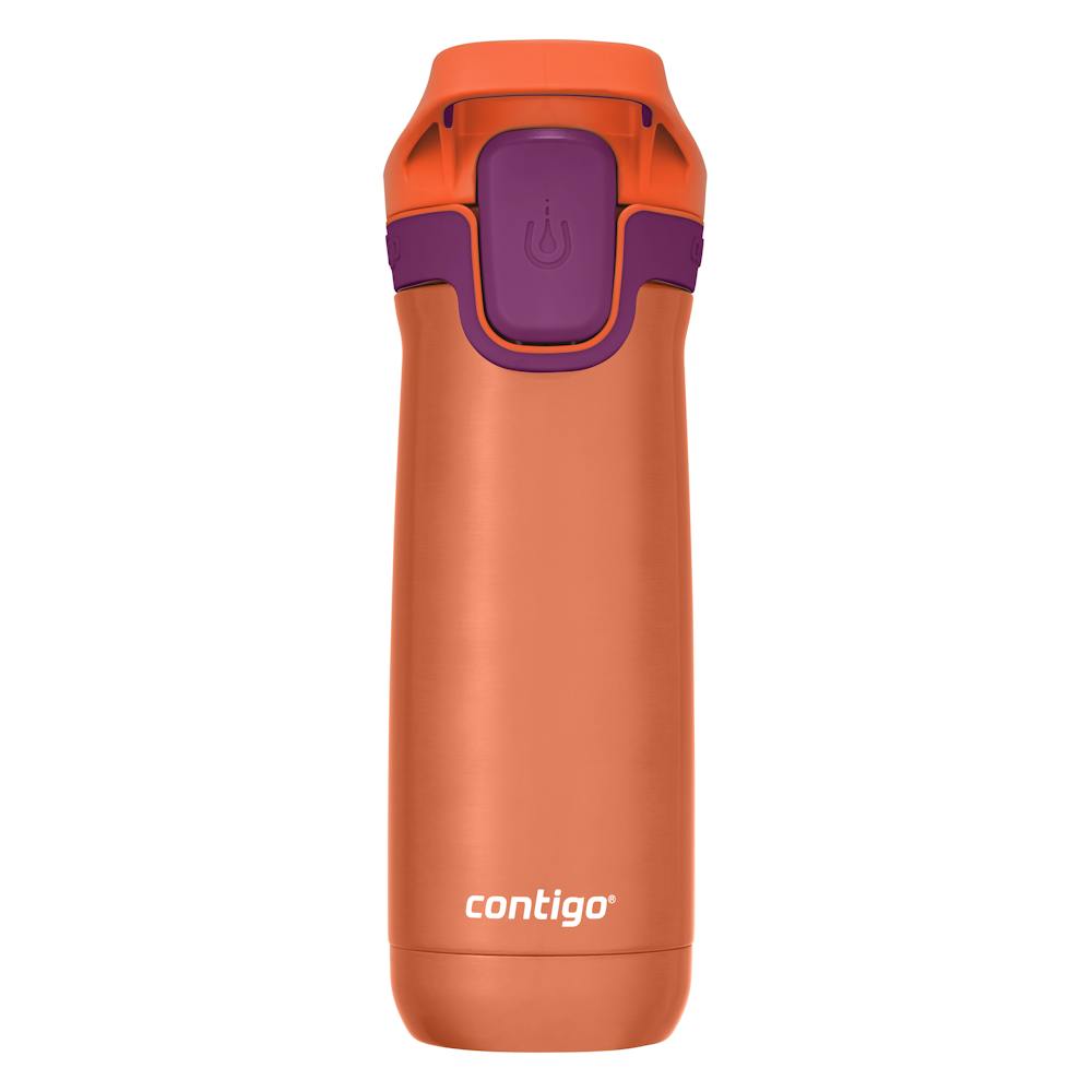 Kids’ Casey Stainless Steel Water Bottle with Spill-Proof Leak-Proof Lid, 13oz T0